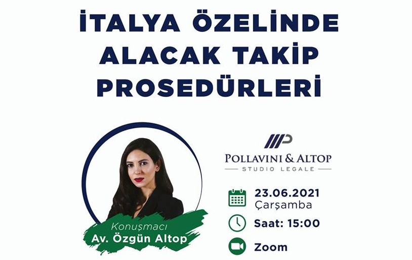 Italya da icra takibi
