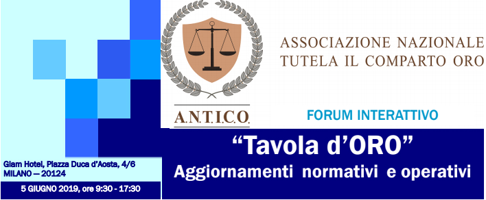 Tavola d'oro 5 giugno 19 ozgun altop